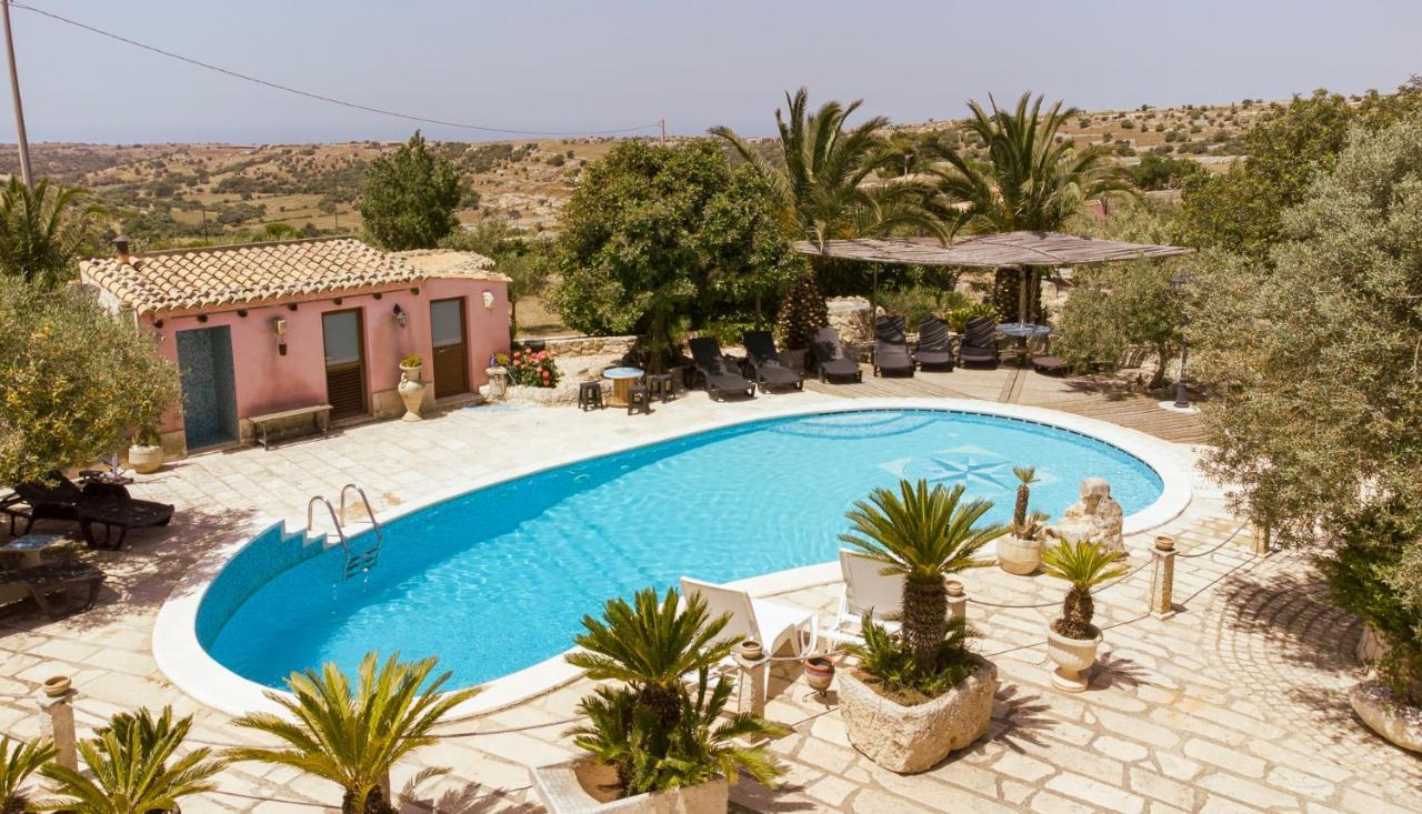 Dependance In Villa Con Piscina Ragusa Exteriér fotografie