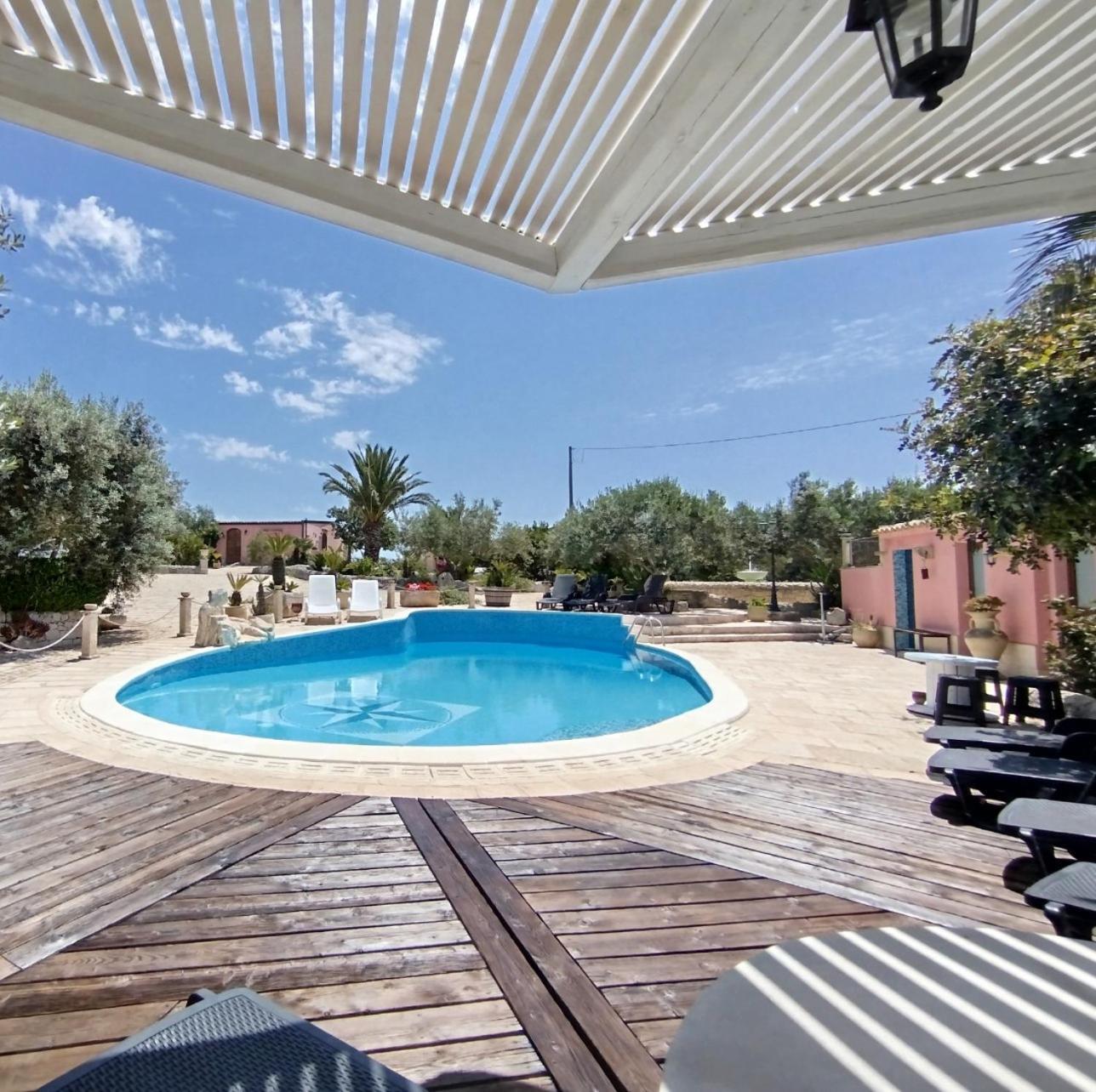 Dependance In Villa Con Piscina Ragusa Exteriér fotografie